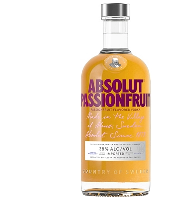 Absolut Passionfruit Flavoured Vodka 3 Absolut Passionfruit Flavoured Vodka