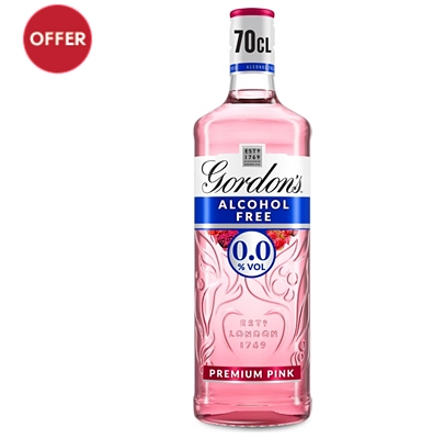 Gordon's Pink Alcohol Free 70cl 3 Gordon's Pink Alcohol Free 70cl