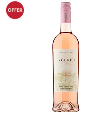 La Cerisa Rosa Pinot Grigio Rosé 3 La Cerisa Rosa Pinot Grigio Rosé