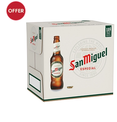 San Miguel 12x330ml 3 San Miguel 12x330ml